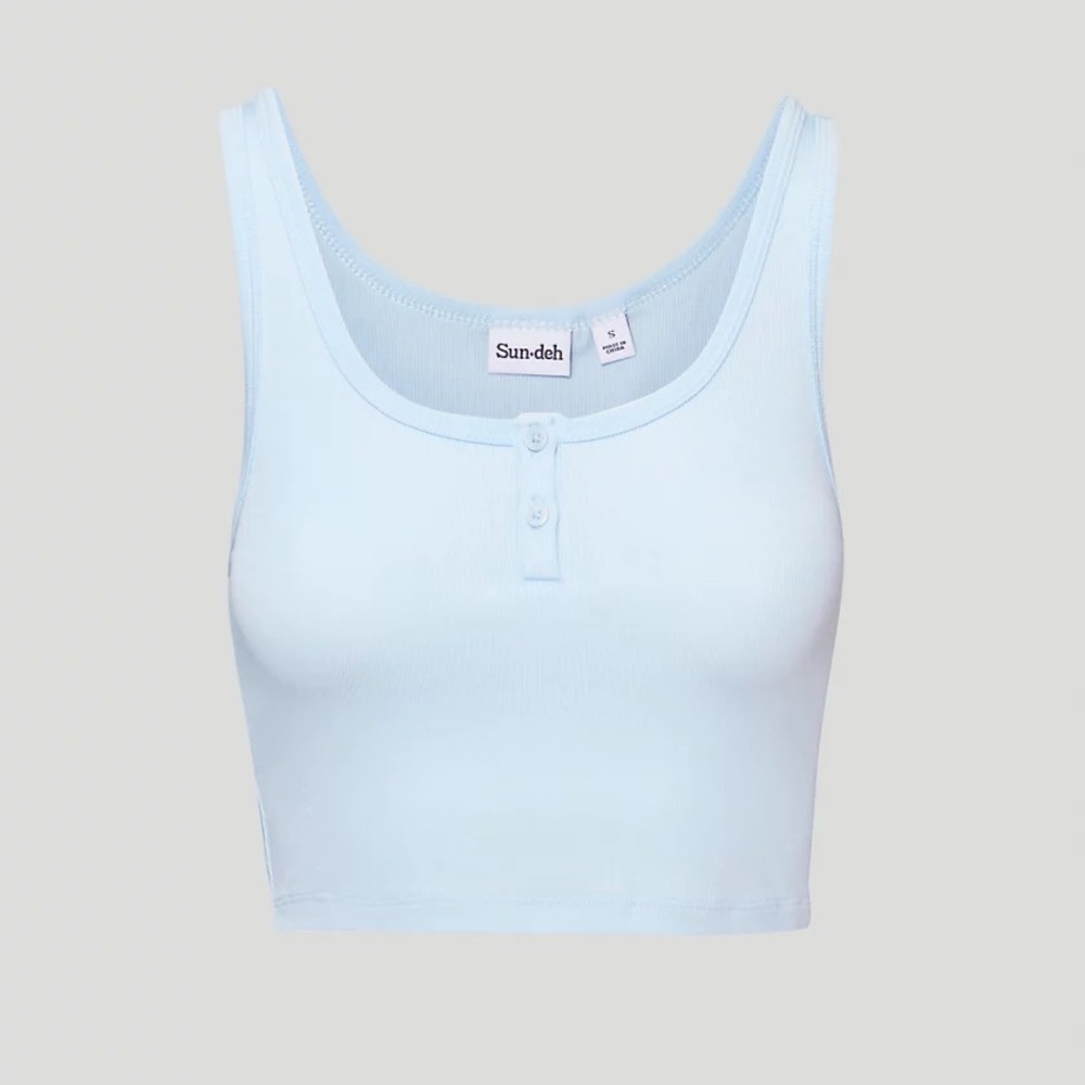 Aritzia Sunday Best Kara Tank in White